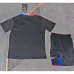 FC Barcelona Camiseta y pantalones cortos de entrenamiento para niños 2024/25 - Negro