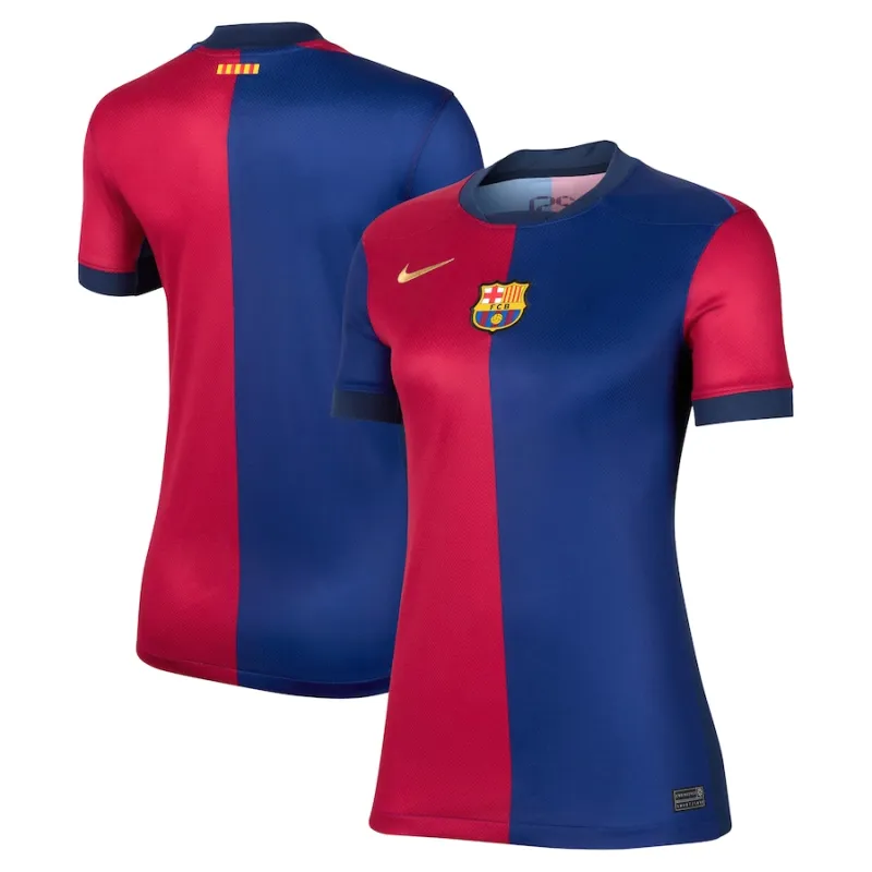Maglia da campo per donne del FC Barcelona 2024/25 - Rosso/Azzurro
