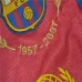 Maglia retrò a maniche lunghe del FC Barcelona Edizione commemorativa 1957-2007 - Rosso/Azzurro