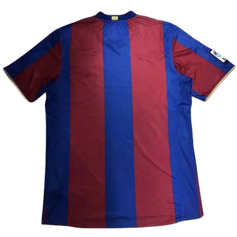Maillot rétro du FC Barcelona Édition commémorative 1957 - 2007 - Rouge/Bleu