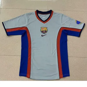 Maglia retrò del FC Barcelona 2000 trasferta - Grigio
