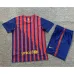 Maillot rétro pour enfants du FC Barcelona 2011/12 domicile - Rouge/Bleu