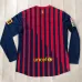 Maglia retrò a maniche lunghe del FC Barcelona 2011/12 campo casa - Rosso/Azzurro