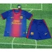 Maillot rétro pour enfants du FC Barcelona 2012/13 domicile - Rouge/Bleu