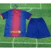 Maillot rétro pour enfants du FC Barcelona 2012/13 domicile - Rouge/Bleu