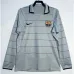 FC Barcelona Retro Langarm-Trikot 2002-04 Auswärtsspiel - Grau