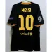 Troisième maillot rétro du FC Barcelona 2013/14 - Noir, numéro 10 Lionel Messi