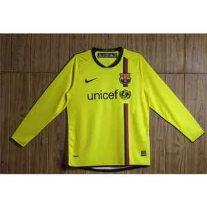 FC Barcelona Retro Jersey 2008/09 Away - Yellow