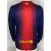 Maglia retrò a maniche lunghe del FC Barcelona 2012/13 campo casa - Rosso/Azzurro