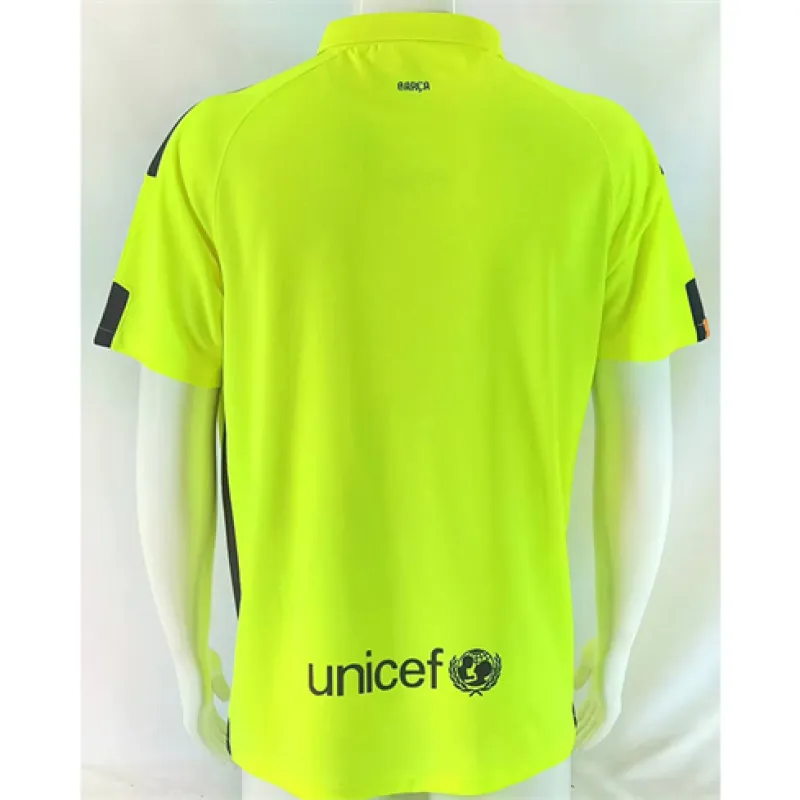 Tercer camisa retro del FC Barcelona 2014/15 - Amarillo