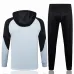 Abbigliamento sportivo con cappuccio del FC Barcelona 2024/25 - Grigio