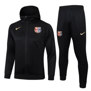 Chaqueta deportiva con capucha del FC Barcelona 2024/25 - Negro