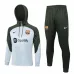 Abbigliamento sportivo con cappuccio del FC Barcelona 2024/25 - Grigio chiaro