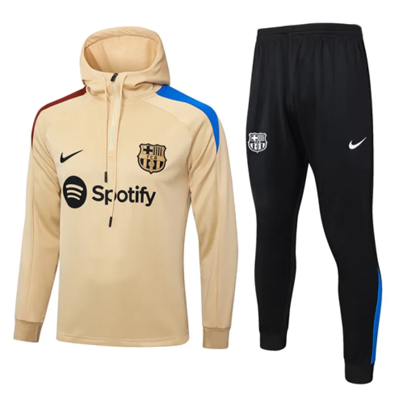 Ropa de deporte con capucha del FC Barcelona 2024/25 - Amarillo