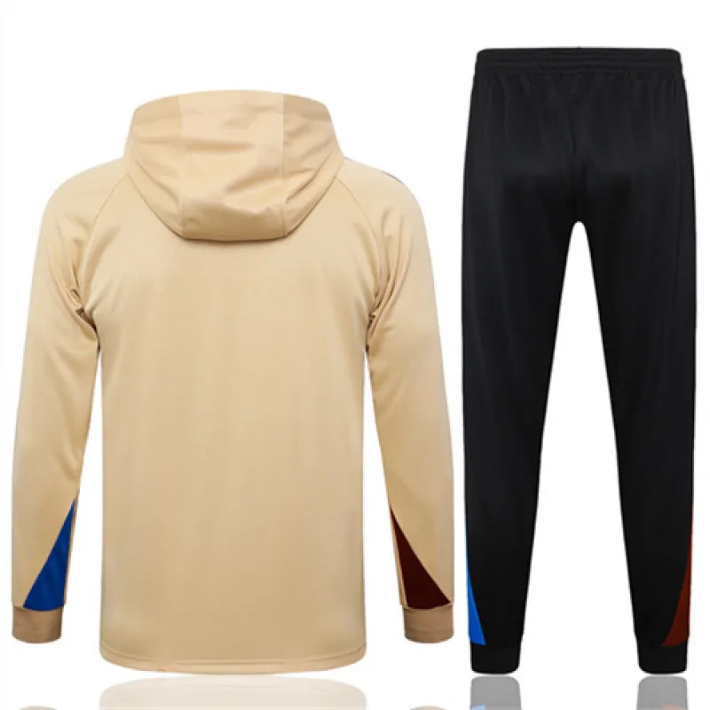 Ropa de deporte con capucha del FC Barcelona 2024/25 - Amarillo