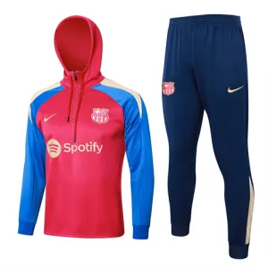 Ropa de deporte con capucha del FC Barcelona 2024/25 - Rojo