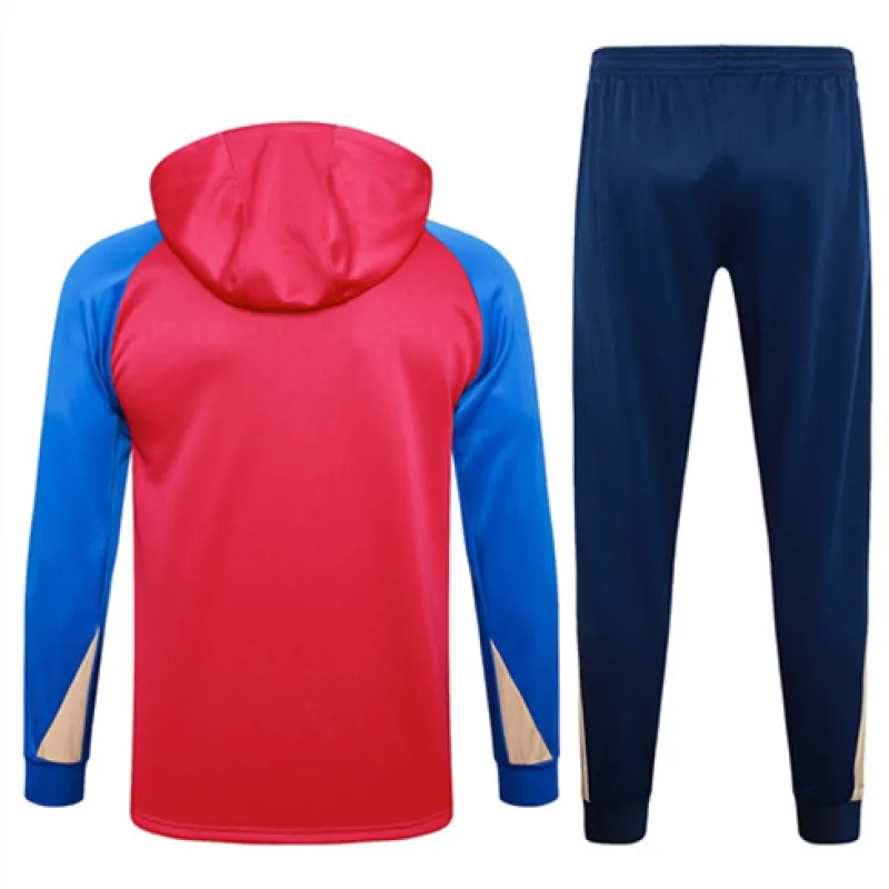Ropa de deporte con capucha del FC Barcelona 2024/25 - Rojo