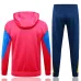 Veste de sport à capuche du FC Barcelona 2024/25 - Rouge