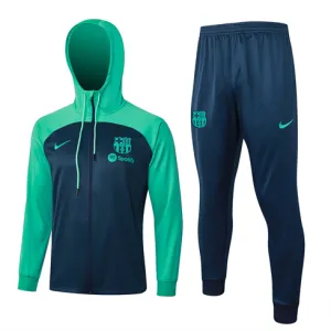 Chaqueta deportiva con capucha del FC Barcelona 2024/25 - Azul