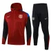 Chaqueta deportiva con capucha del FC Barcelona 2024/25 - Rojo
