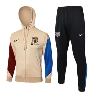 Chaqueta deportiva con capucha del FC Barcelona 2024/25 - Amarillo