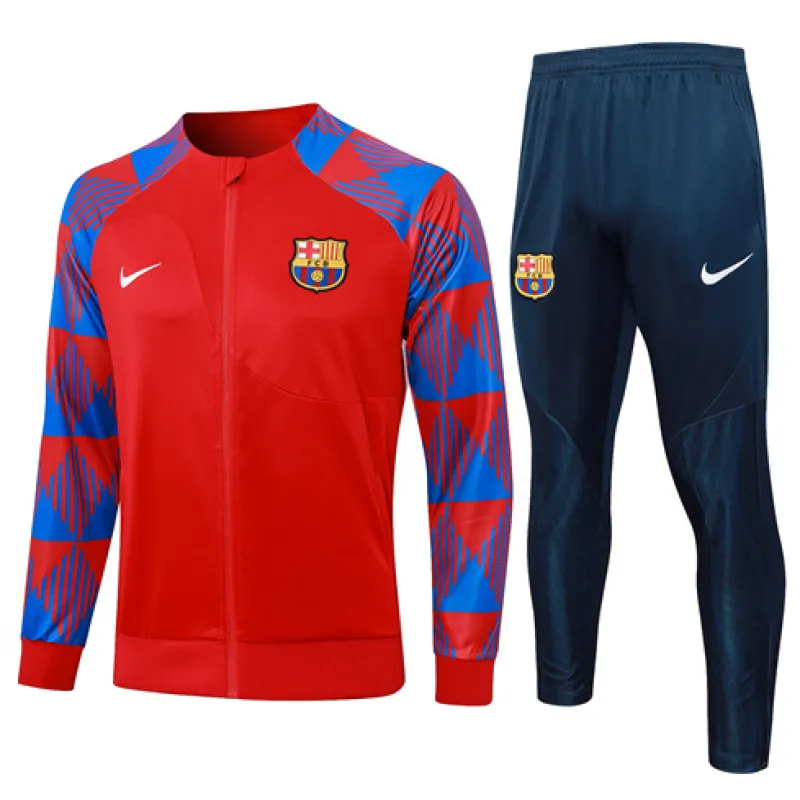 Chaqueta deportiva para niños del FC Barcelona 2024/25 - Rojo