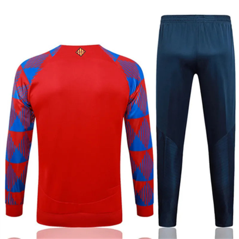 Chaqueta deportiva para niños del FC Barcelona 2024/25 - Rojo