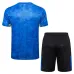 Camiseta de entrenamiento + Pantalones cortos del FC Barcelona 2024/25 - Azul