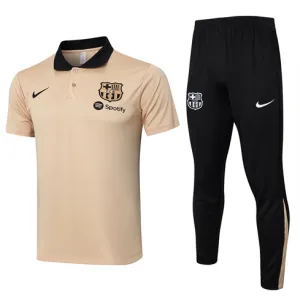 FC Barcelona Trainings-Polo-Shirt + Hosen 2024/25 - Gelb