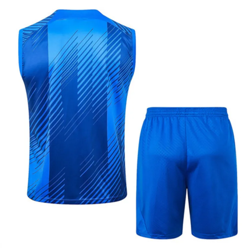 Set di shorts e gilet del FC Barcelona 2024/25 - Blu