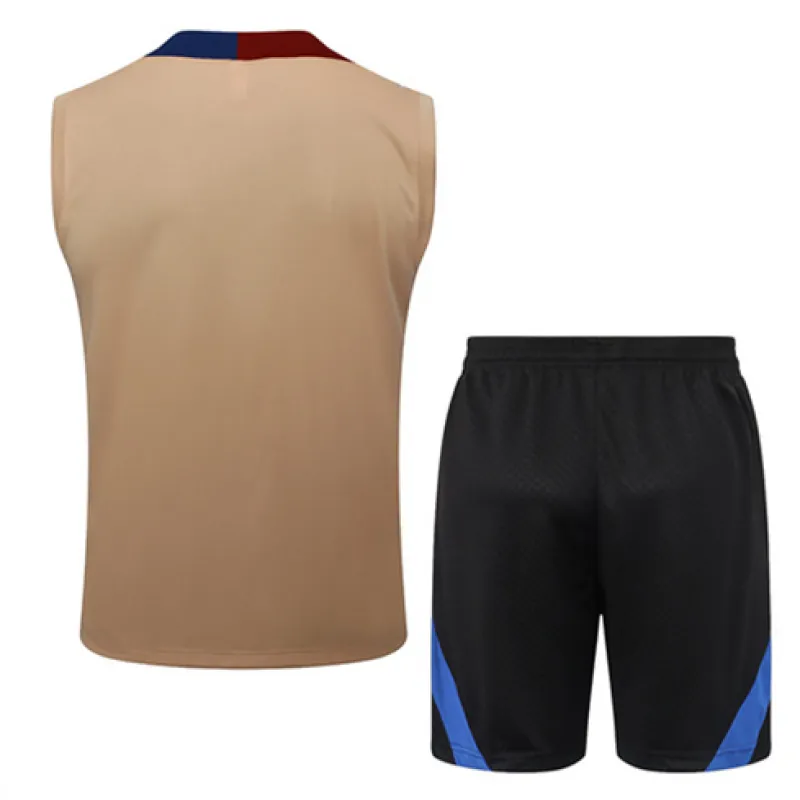 FC Barcelona Shorts- und Weste-Set 2024/25 - Gelb