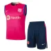 Conjunto de pantalones cortos y chaleco del FC Barcelona 2024/25 - Rosa