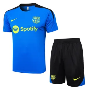 Camiseta de entrenamiento + Pantalones cortos del FC Barcelona 2024/25 - Azul