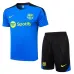 Camiseta de entrenamiento + Pantalones cortos del FC Barcelona 2024/25 - Azul