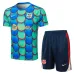 Camiseta de entrenamiento + Pantalones cortos del FC Barcelona 2024/25 - Verde
