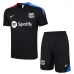 Camiseta de entrenamiento + Pantalones cortos del FC Barcelona 2024/25 - Negro