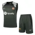 Conjunto de pantalones cortos y chaleco del FC Barcelona 2024/25 - Verde