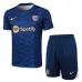Camiseta de entrenamiento + Pantalones cortos del FC Barcelona 2024/25 - Azul