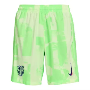 Terzi short di calcio di Barcellona 2024-25 - Verde