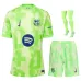 Set di terza maglia per bambini di FC Barcelona 2024-25 - Verde