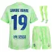 Lamine Yamal Set di terza maglia per bambini di FC Barcelona 2024 - 25 - Verde
