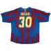 Messi Retro Trikot 2005/06 Heimspiel - Rot/Blau