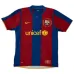 Maglia retro di Messi per il Barcelona, casa 2007/08 - Rosso/Azzurro