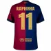Maglia di casa del FC Barcelona RAPHINHA 2024/25 con nuovo sponsor - Rosso/Blu
