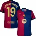 Maglia di casa del FC Barcelona LAMING YAMAL 2024/25 con nuovo sponsor - Rosso/Blu