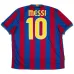 Maglia retro di Messi per il Barcelona, casa 2009/10 - Rosso/Azzurro