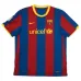 Maglia retro di Messi per il Barcelona, casa 2010/11 - Rosso/Azzurro