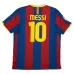 Maglia retro di Messi per il Barcelona, casa 2010/11 - Rosso/Azzurro