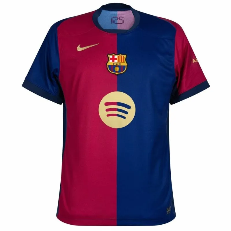Maillot enfant RAPHINHA du FC Barcelona 2024/25 domicile avec le nouveau sponsor - Rouge/Bleu