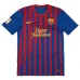 Maglia retro di Messi per il Barcelona, casa 2011/12 - Rosso/Azzurro